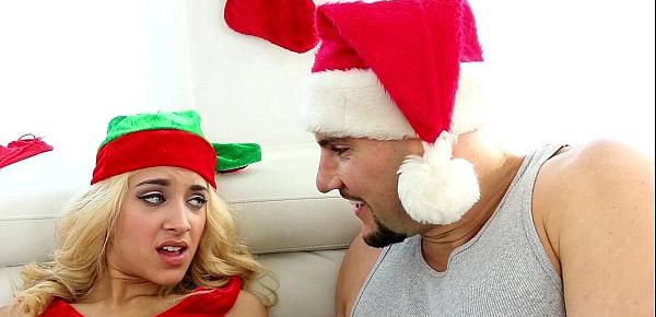  ExxxtraSmall - Life Size Elf Doll Fondled and Fucked